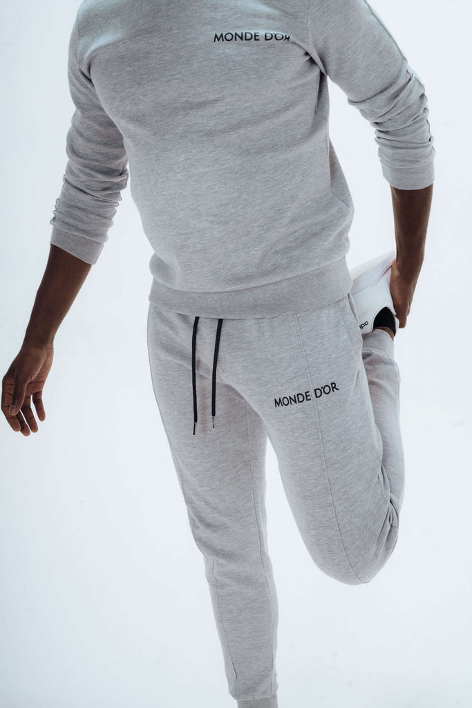 Men's Light Grey Urban Tracksuit Set