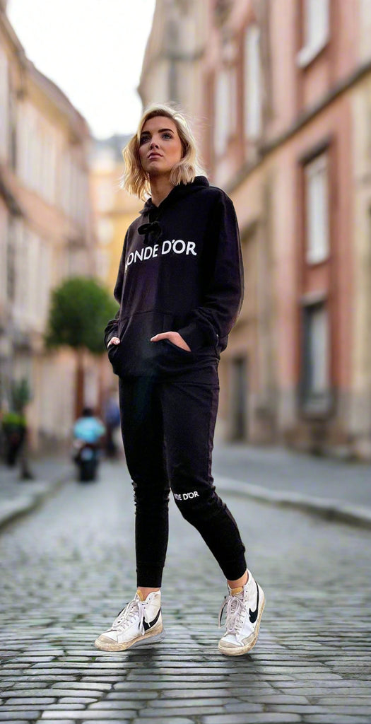 Monde D’or Black pullover Hoodie