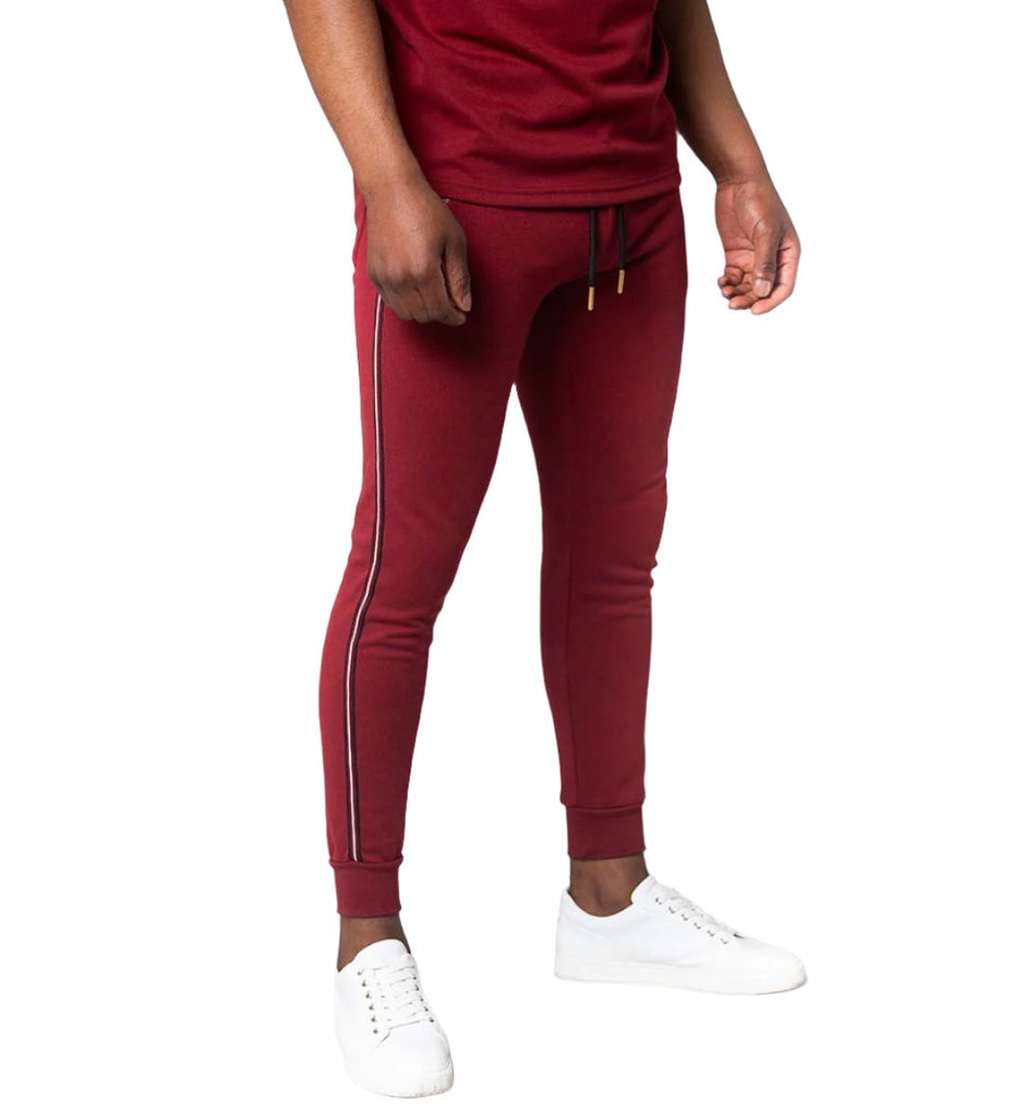 Mens store burgundy joggers