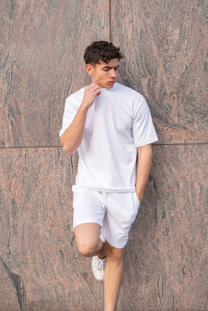 white carlo t-shirt